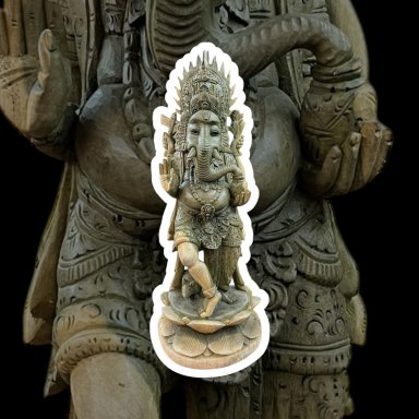 Staande Ganesha – Hoogte 53 cm