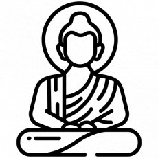 Boeddha hout