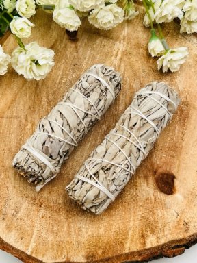 2x Salie smudge stick 10cm