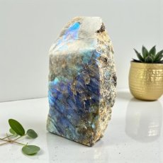 335 Labradoriet - Ruw/gepolijst 18cm