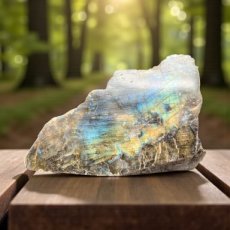 339 Labradoriet - Ruw/gepolijst 18,5cm