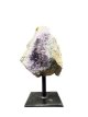 344 Amethist - op voet 11,5cm