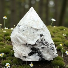 374 Maansteen - power punt 12,5cm