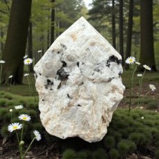 376 Maansteen - power punt 14,5cm