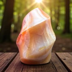 381 Carneool - vlam 8cm