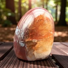 384 Carneool - vrije vorm 6,5cm