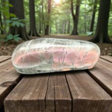 397 Labradoriet pink - Gepolijst 11cm