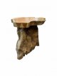 628 Plantenstaander in Teak Root (50 x 50 x 50 cm)