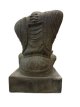 629 Chinese Geluksboeddha met Kat – 28 x 18 x 15 cm