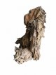 630 Zittende Gorilla in Teak Hout (120 x 95 x 80 cm)