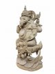 Masterpiece Hand Gesneden Fine Art Ganesha – Hoogte 44 cm