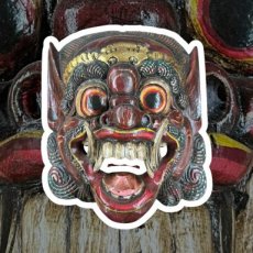 666 Houten Barong Masker