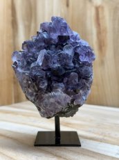 678 Amethyst Cluster on Stand 13.5cm