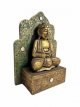 Houten Boeddha Altaar - 40 x 30 x 14 cm