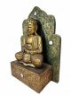 Houten Boeddha Altaar - 40 x 30 x 14 cm