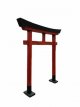 Houten Torii - 30 x 35 x 5 cm