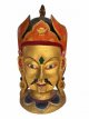 Tibetaanse Houten Masker - Guru Rinpoche