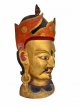 Tibetaanse Houten Masker - Guru Rinpoche