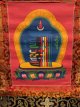 handgeschilderde Tibetaanse Thangka - Kalachakra