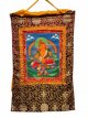 handgeschilderde Tibetaanse Thangka - Kubera