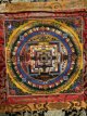 handgeschilderde Tibetaanse Thangka - Mandala