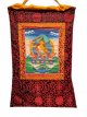 handgeschilderde Tibetaanse Thangka - Manjushree