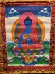 handgeschilderde Tibetaanse Thangka - Medicine Buddha