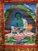 handgeschilderde Tibetaanse Thangka - Milerepa