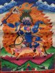 handgeschilderde Tibetaanse Thangka - Palden Lhamo