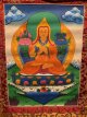 handgeschilderde Tibetaanse Thangka - Tsongkapha