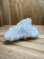 717 Raw Clear Quartz Cluster 14cm