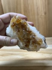 728 Citrine Cluster 12cm