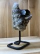 738 Smoky Quartz Cluster on Stand 19cm