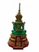 Emerald Buddha Beeld - 27,5 cm - Thaise Stijl