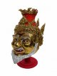 Rituele Thais Masker op Voet - Pokhee Medicijn Man - 48 cm