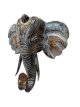 Olifant hoofd muurhanger 40cm