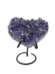 A16359 Amethist Aura Hart - 10,5 cm