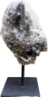 A48393 Rookkwarts op voet – 24 cm
