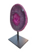 A51269 Agaat op voet - 16 cm