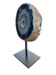 A79396 Agaat op voet - 17 cm