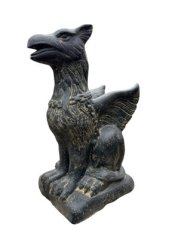 AN12 Zittende Mythische Draak 77cm