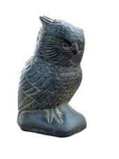 AN54 Seated Owl 22cm