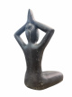 AN80 Stone yoga statue – 40 cm
