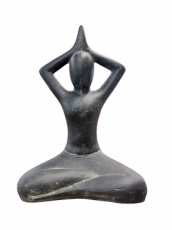 AN80 Stone yoga statue – 40 cm