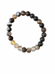 ARMAGA-KOF Armband Agaat koffie – 8 mm