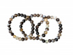 ARMAGA-KOF Armband Agaat koffie – 8 mm