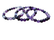 ARMAGA-PAA Armband Agaat paars – 8 mm