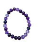 ARMAGA-PAA Armband Agaat paars – 8 mm