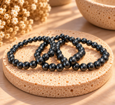 ARMHEM Armband Hematiet – 8 mm
