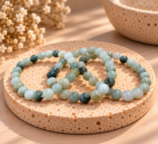 ARMJAD Armband Jade groen – 8 mm